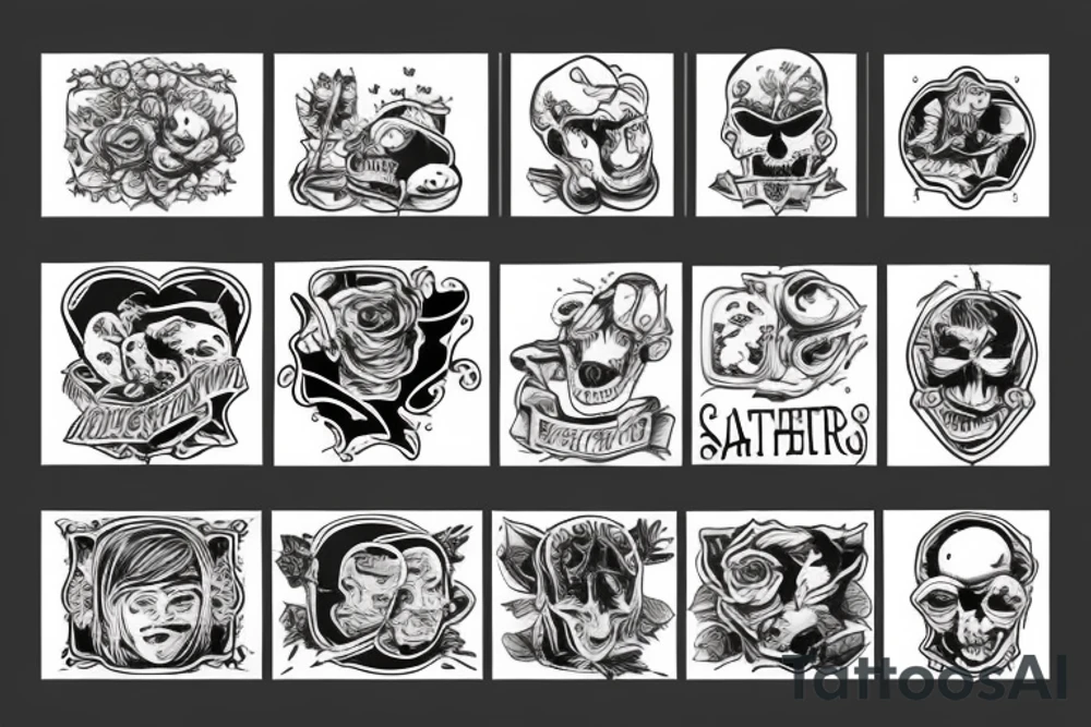 Vather and Son tattoo tattoo idea