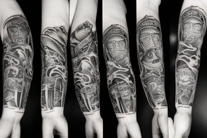 Hand of my son tattoo idea