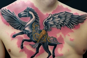 Pegasus,gladiator tattoo idea