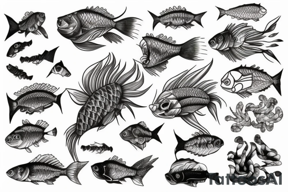 Kor fish tattoo idea