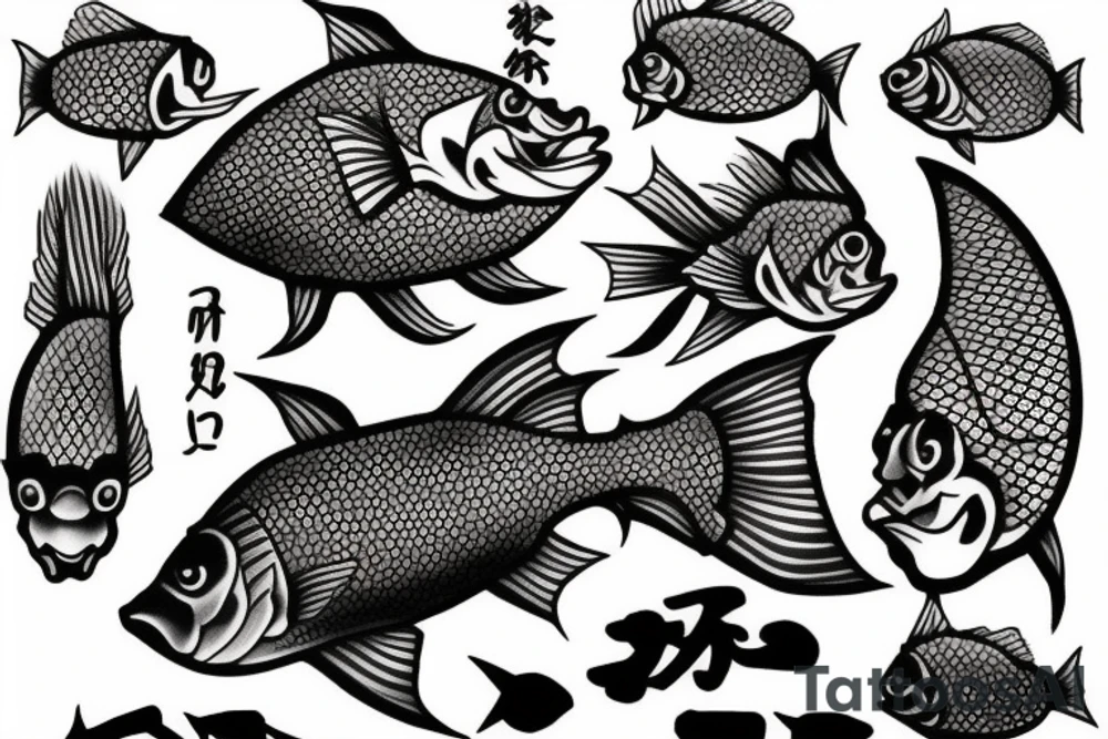 Kor fish tattoo idea