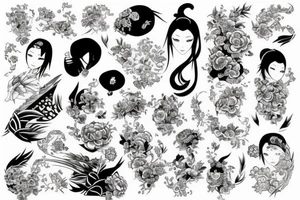 Samari tattoo idea