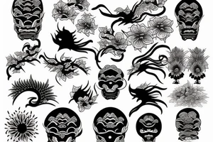 Samari tattoo idea