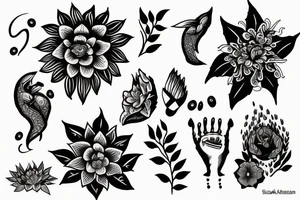 Samari tattoo idea