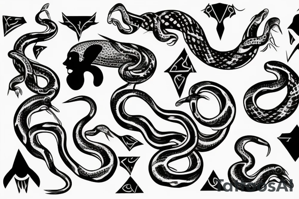 SNAKE tattoo idea