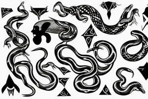 SNAKE tattoo idea
