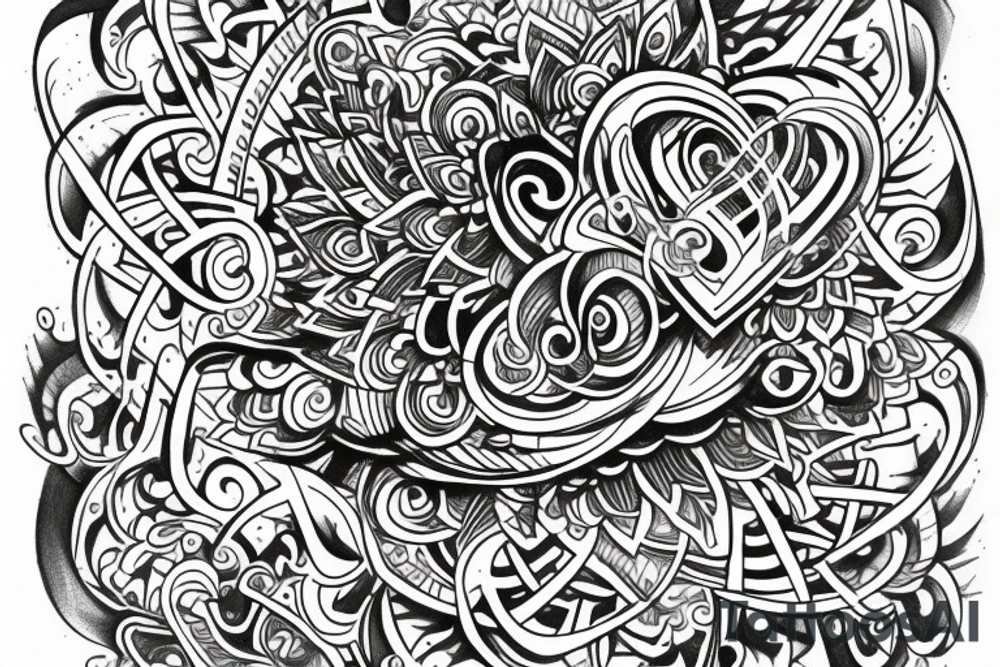 Pratikshya, infinite, love tattoo idea