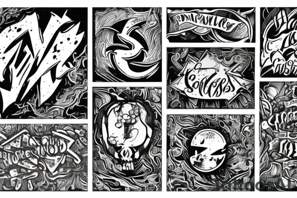 something that encompasses hard work, thriving in chaos, sacrifice, dedication. tattoo idea