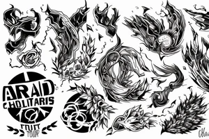 something that encompasses hard work, thriving in chaos, sacrifice, dedication. tattoo idea
