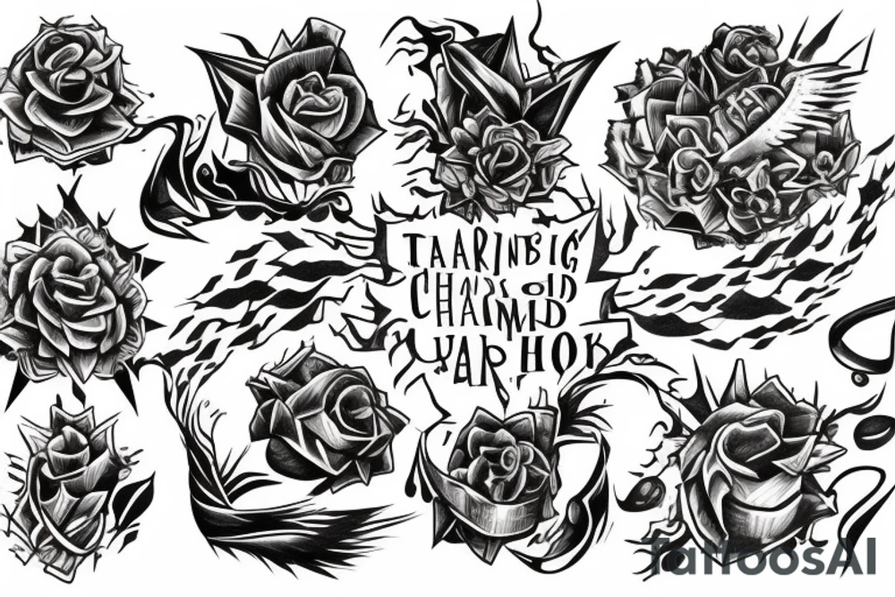 something that encompasses hard work, thriving in chaos, sacrifice, dedication. tattoo idea