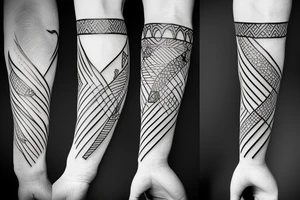 uptrend price line with a moving average tattoo idea