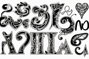 A P R tattoo idea