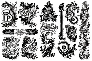 A P R tattoo idea