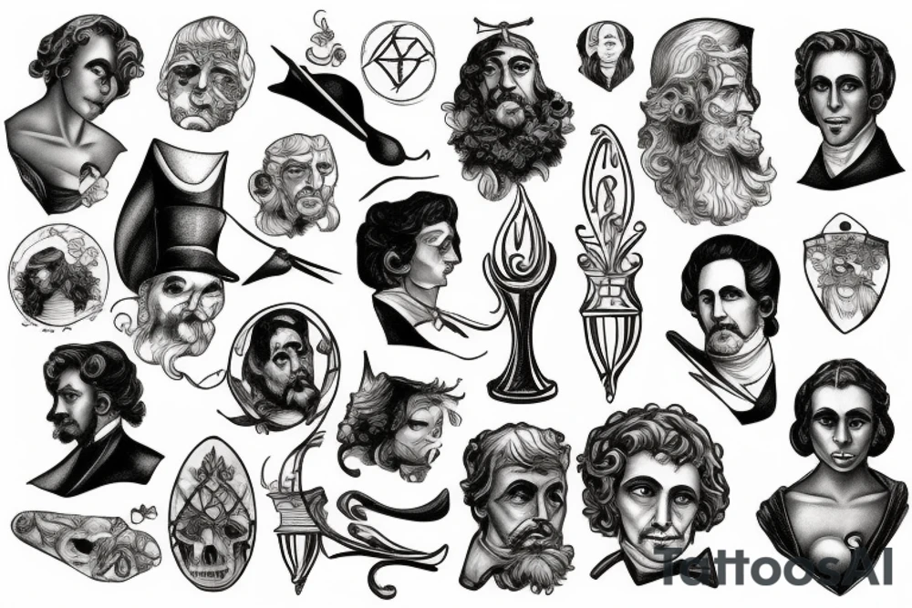The Count of Monte Cristo tattoo idea