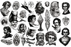 The Count of Monte Cristo tattoo idea