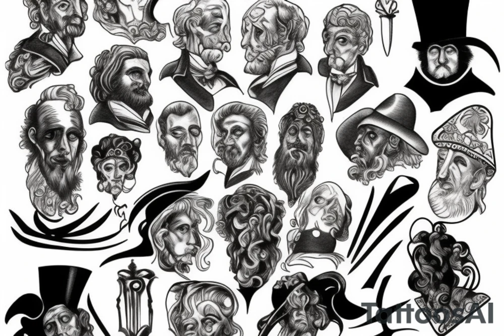 The Count of Monte Cristo tattoo idea