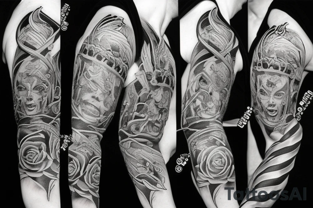 warrior tattoo idea