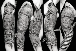 warrior tattoo idea