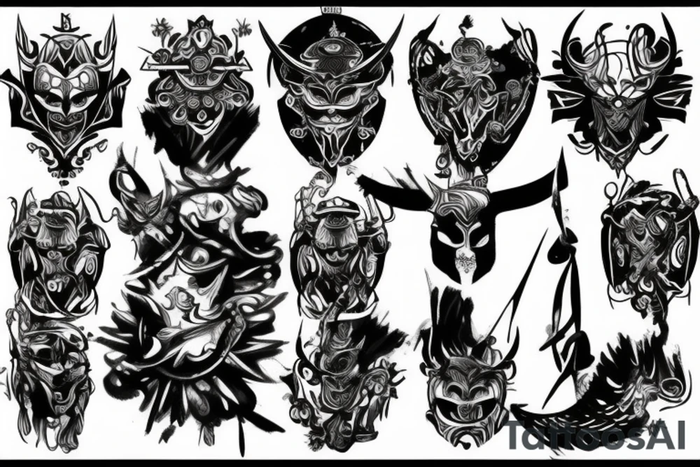 Warrior tattoo idea