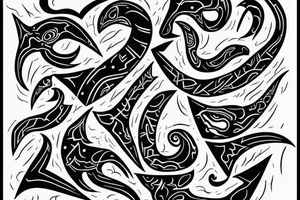 Three letters in Klingon tattoo idea
