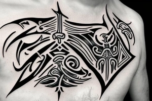 Three letters in Klingon tattoo idea