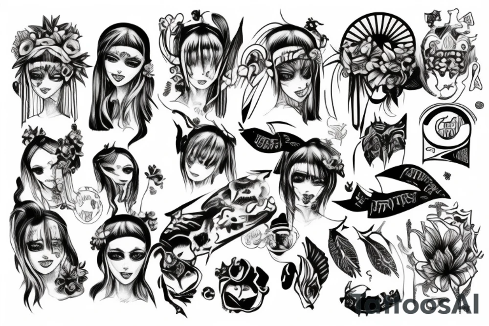 Toga Himika tattoo idea