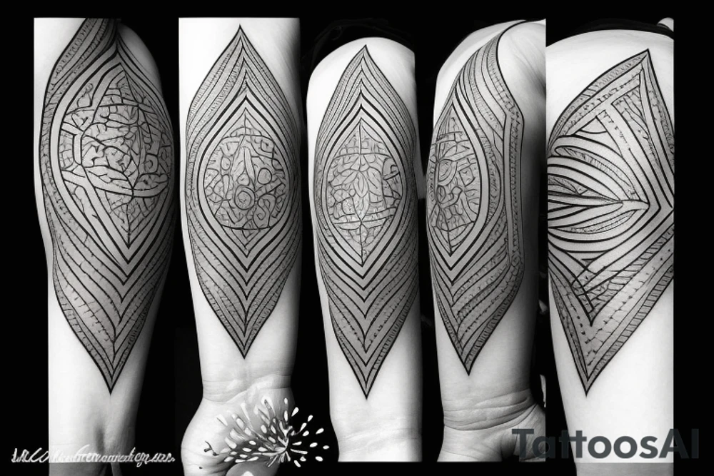 Botanic, gray Wash tattoo idea