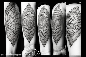 Botanic, gray Wash tattoo idea