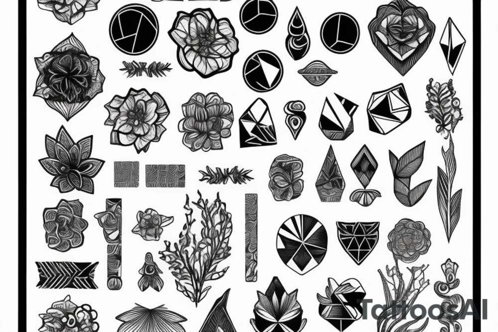 Botanic, tattoo idea