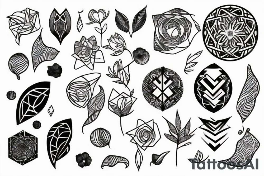 Botanic, tattoo idea