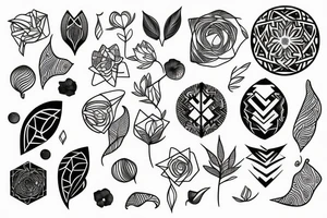 Botanic, tattoo idea