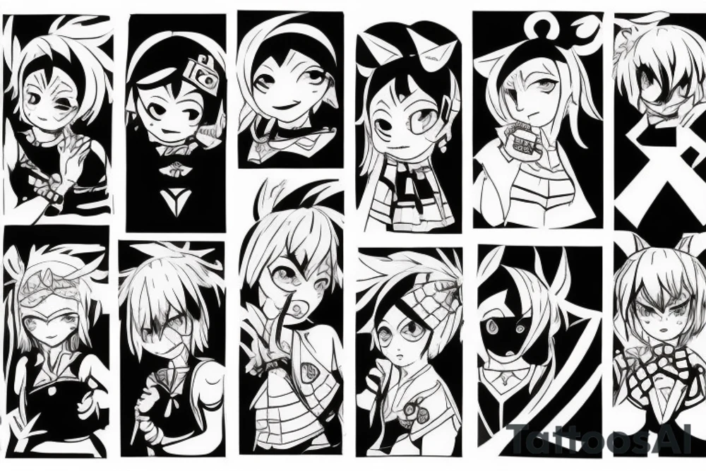 toga himiko hero academia tattoo idea