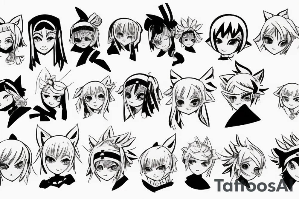 toga himiko hero academia tattoo idea