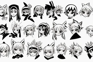 toga himiko hero academia tattoo idea
