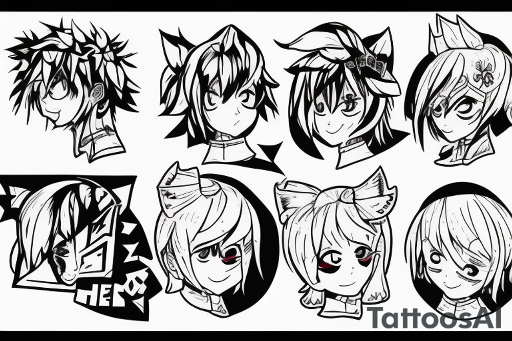 toga himiko hero academia tattoo idea