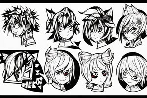 toga himiko hero academia tattoo idea