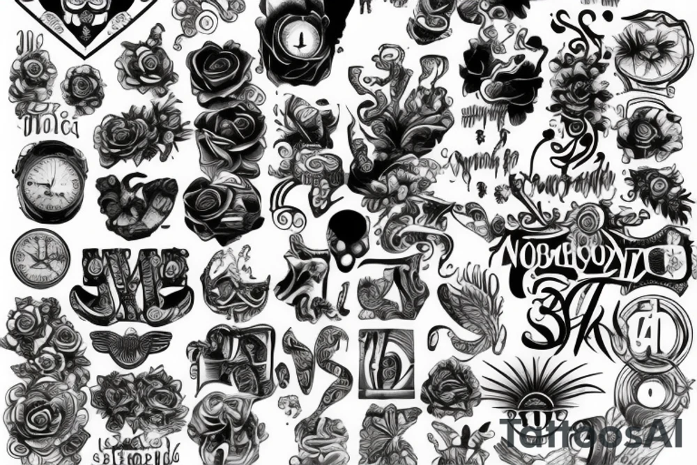 Number 13 tattoo idea