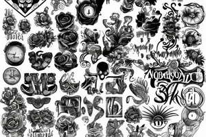 Number 13 tattoo idea