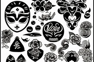 Name Mykawn tattoo idea
