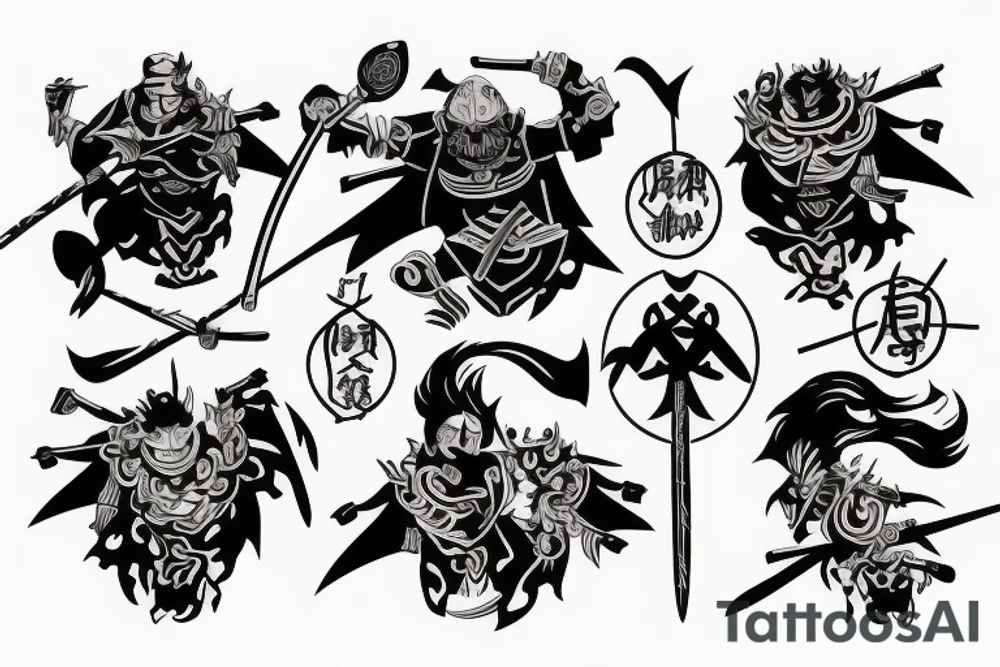 samurai tattoo idea