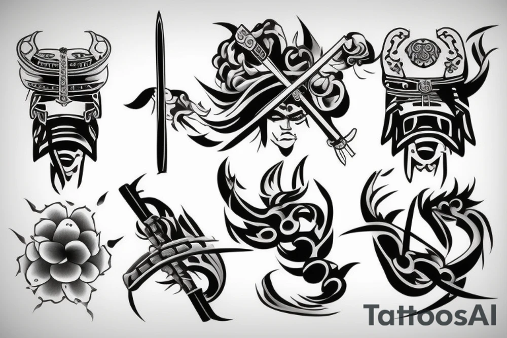 samurai tattoo idea
