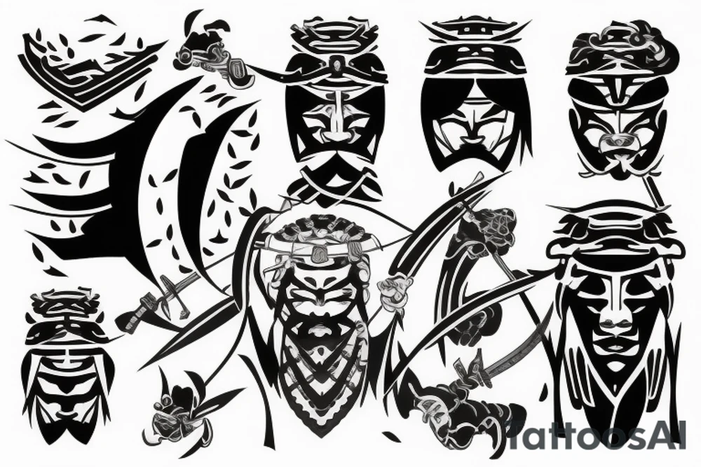 samurai tattoo idea