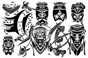 samurai tattoo idea