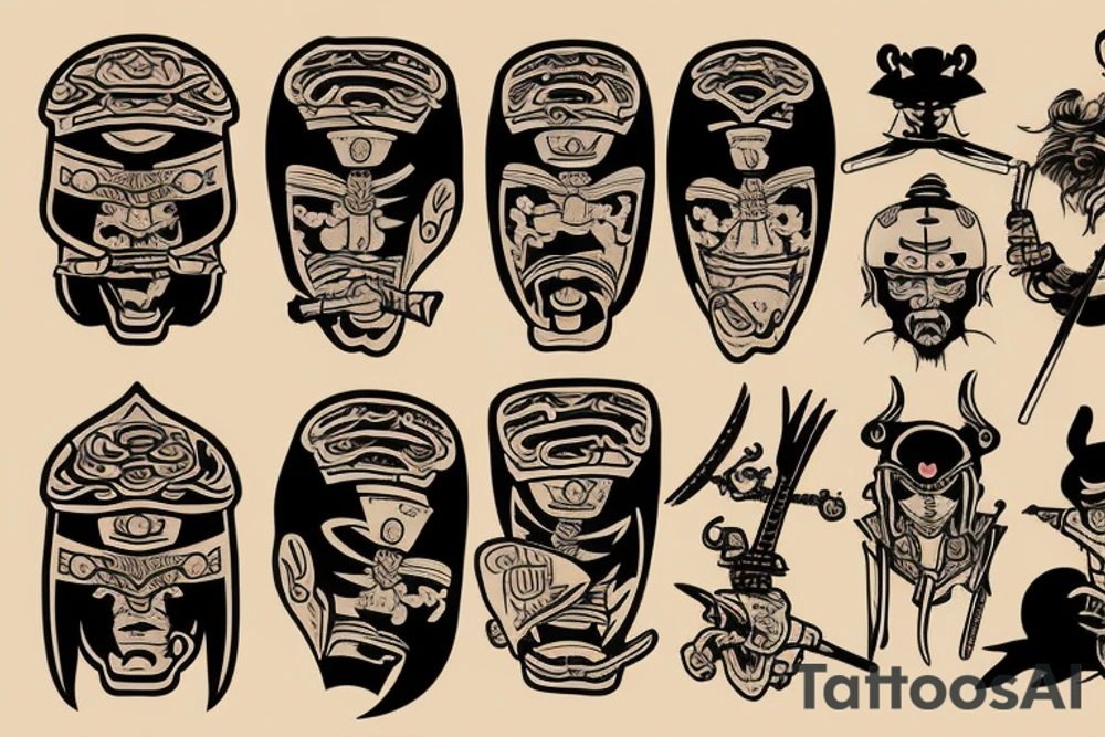 samurai tattoo idea