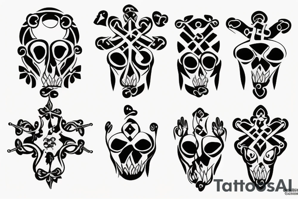 Cross tattoo idea