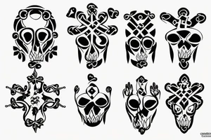 Cross tattoo idea