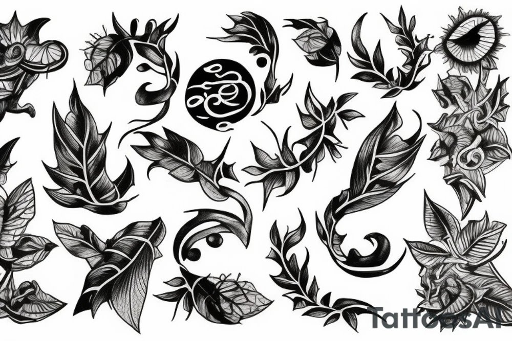 vines tattoo idea
