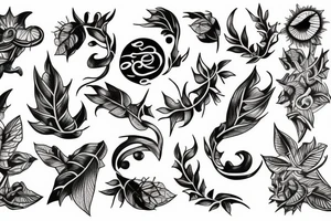 vines tattoo idea