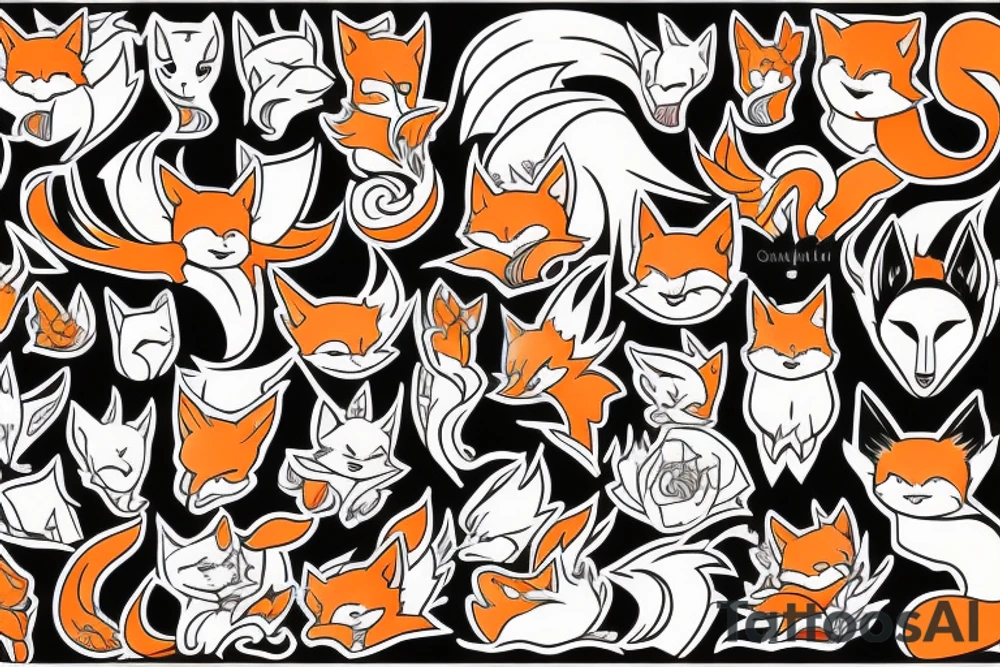 Kitsune tattoo idea