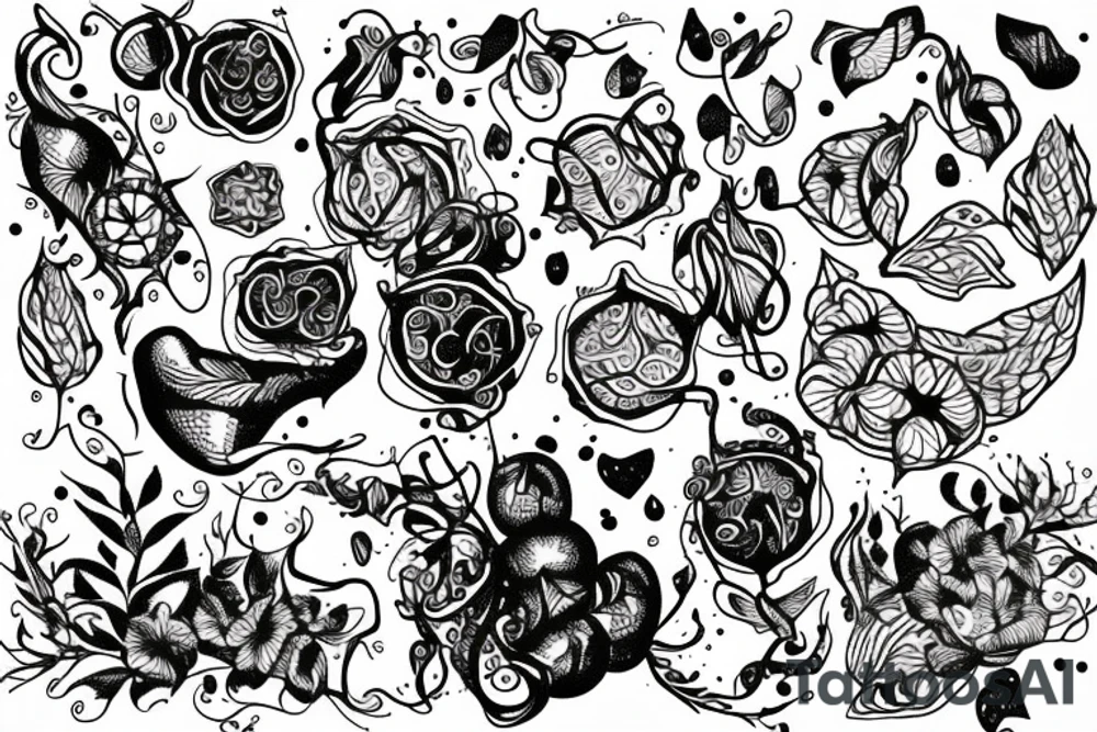 lingonberry and some magic tattoo idea